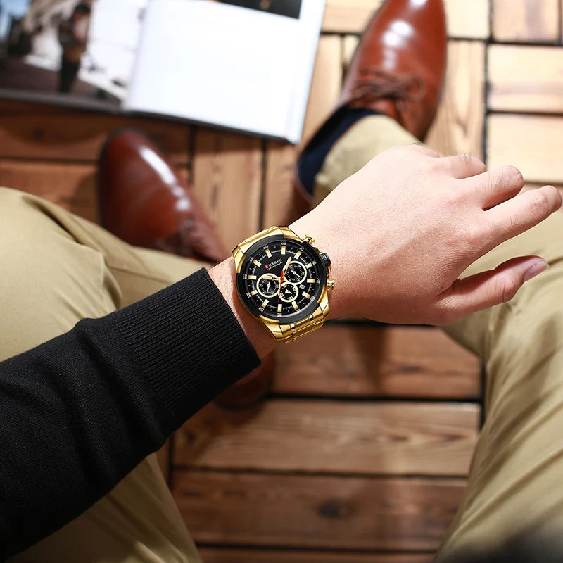 Zegarek męski chronograf marki Curren